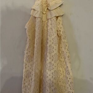 Ella Moss Cream Floral Lace Camisole